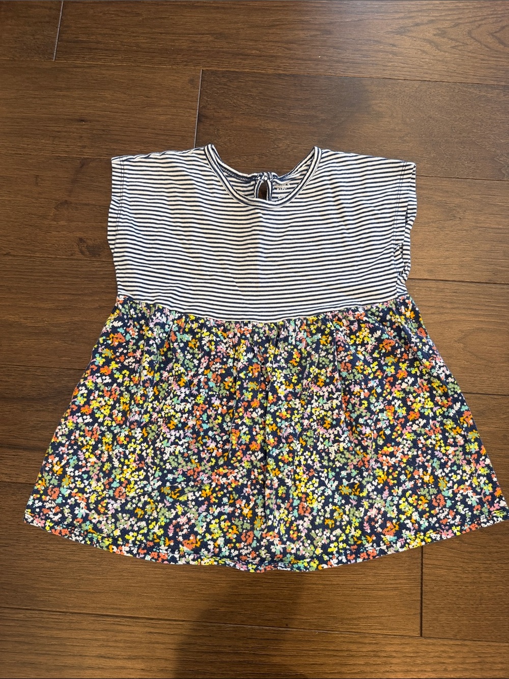 Carter's Girls Striped and Floral Top Size 8 - C34-092